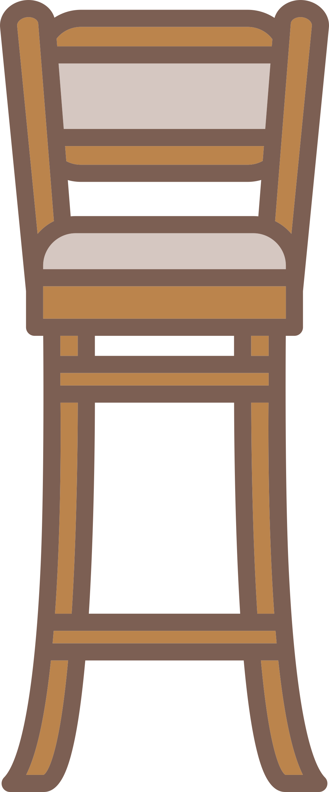 Bar Stool Simple Line Art Svg Free Vectors